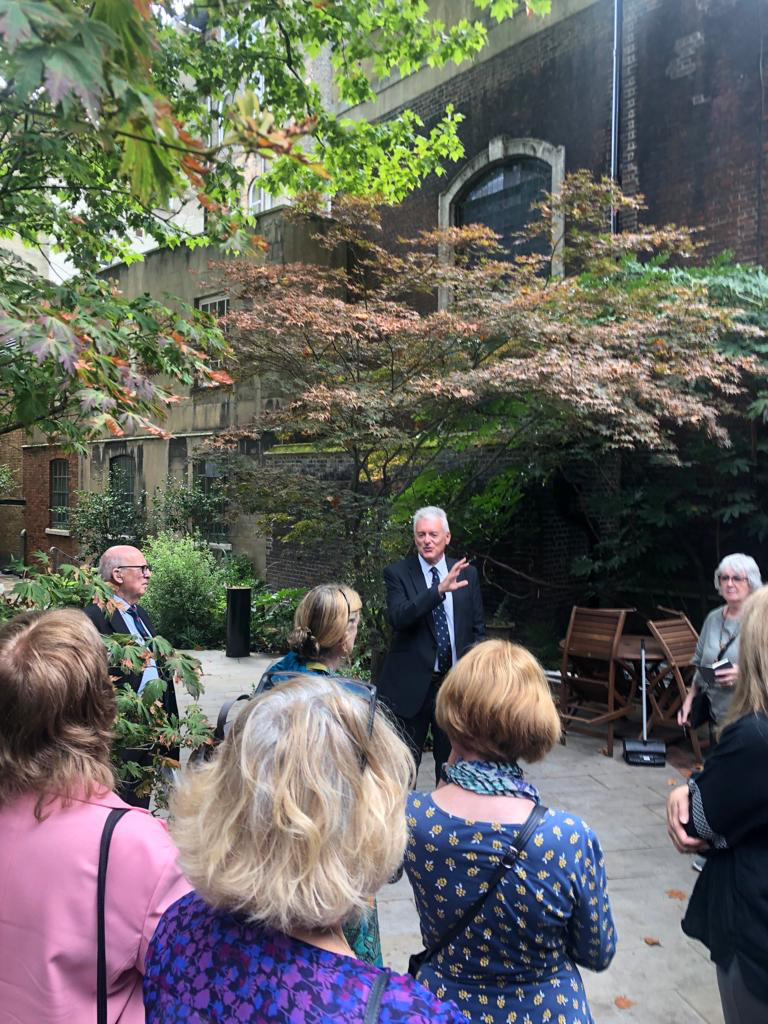 City of London tour guide Mike Daly